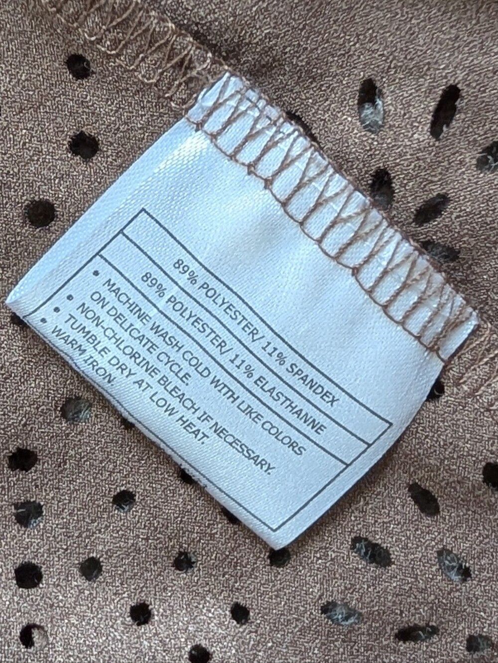 Ariat Womens Brown Open Front Faux Suede Boho Western Cardigan Size Large - Picture 7 of 11